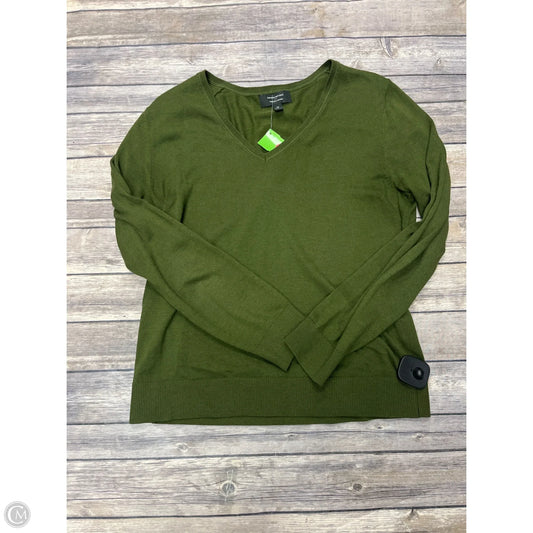 Top Long Sleeve By Banana Republic In Green, Size: M