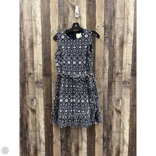 Dress Designer By Kate Spade In Blue & White, Size: Xs