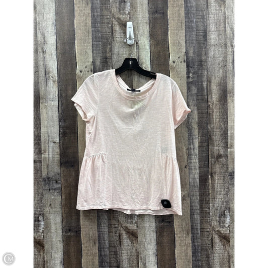 Top Short Sleeve By Sanctuary In Pink, Size: Xs