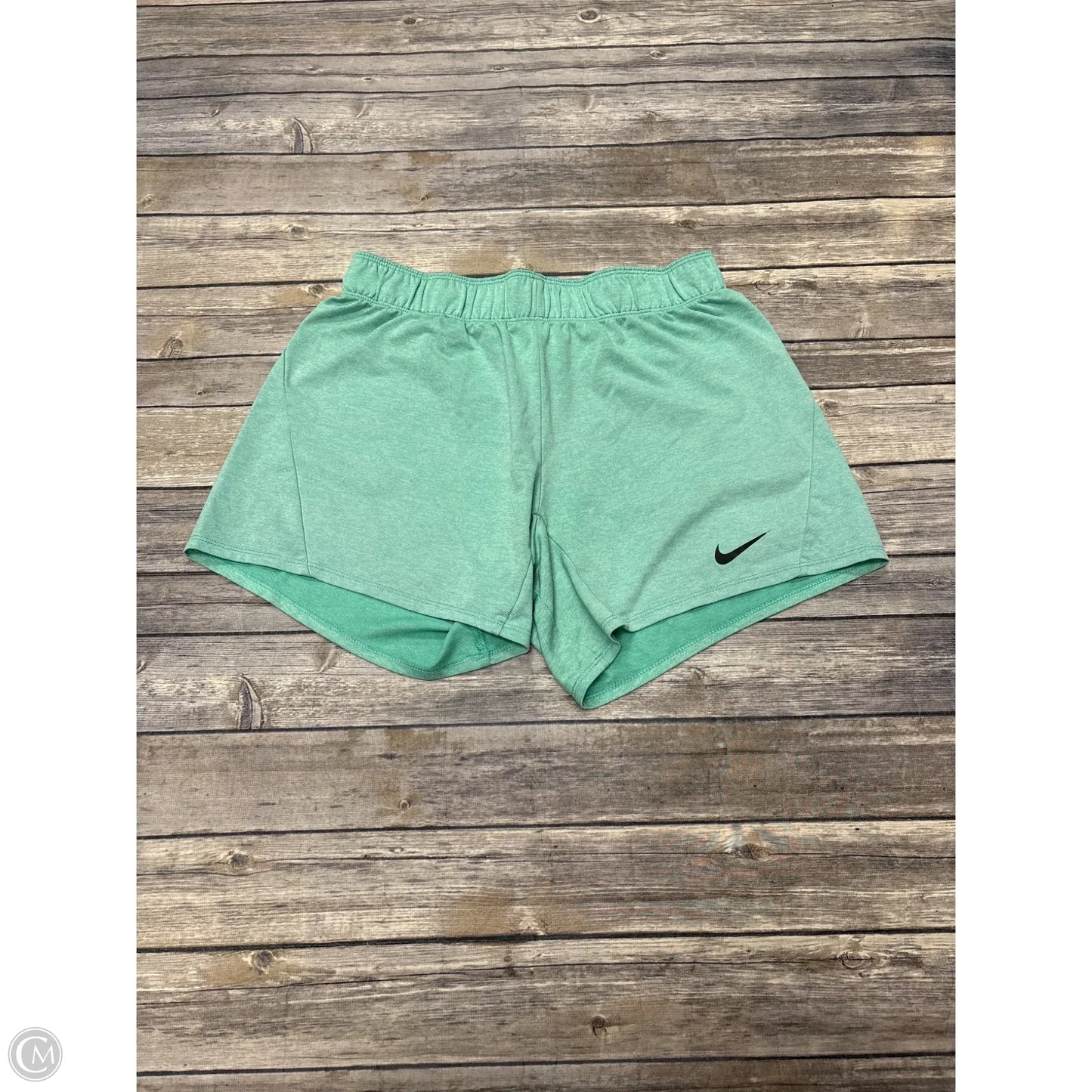 Athletic Shorts By Nike In Green, Size: S