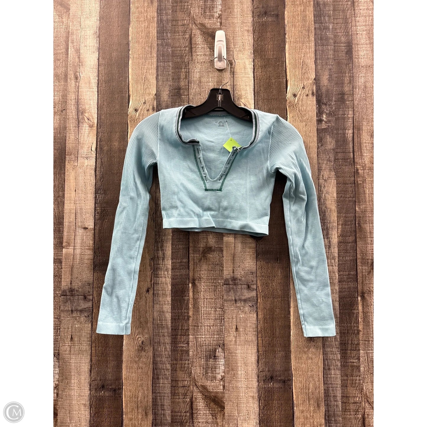Top Long Sleeve By Out From Under In Blue, Size: Xs