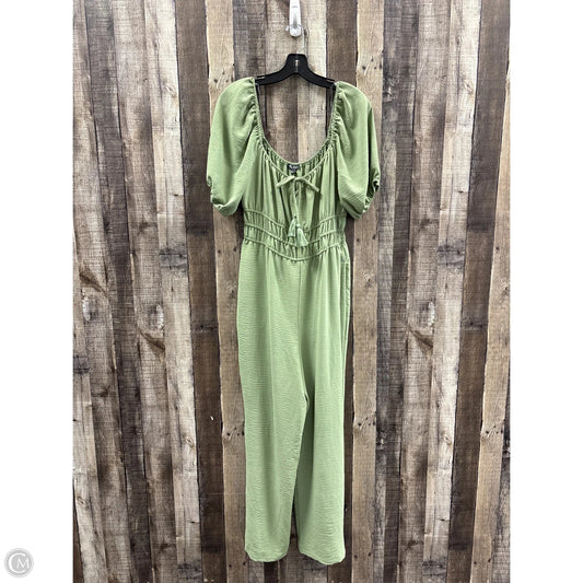 Jumpsuit By Lily Rose In Green, Size: L