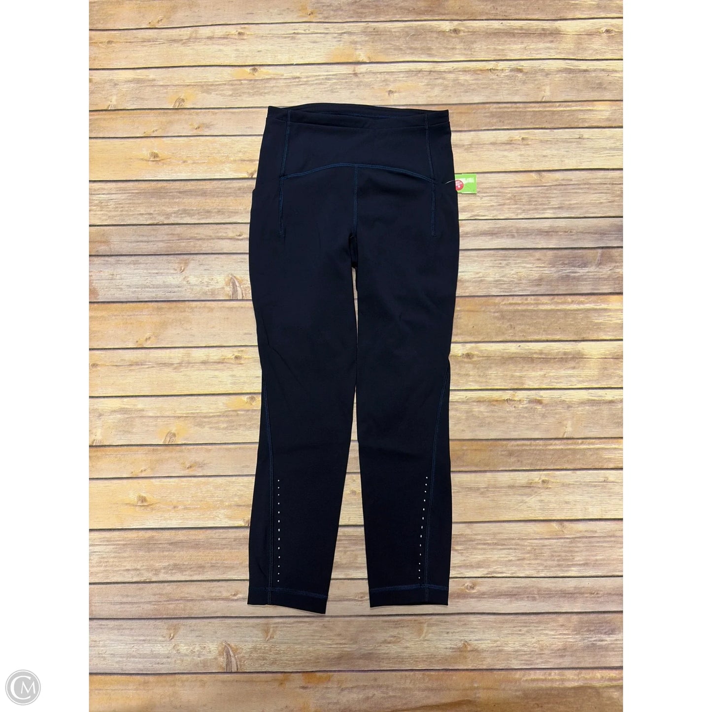 Athletic Leggings By Lululemon In Navy, Size: 4