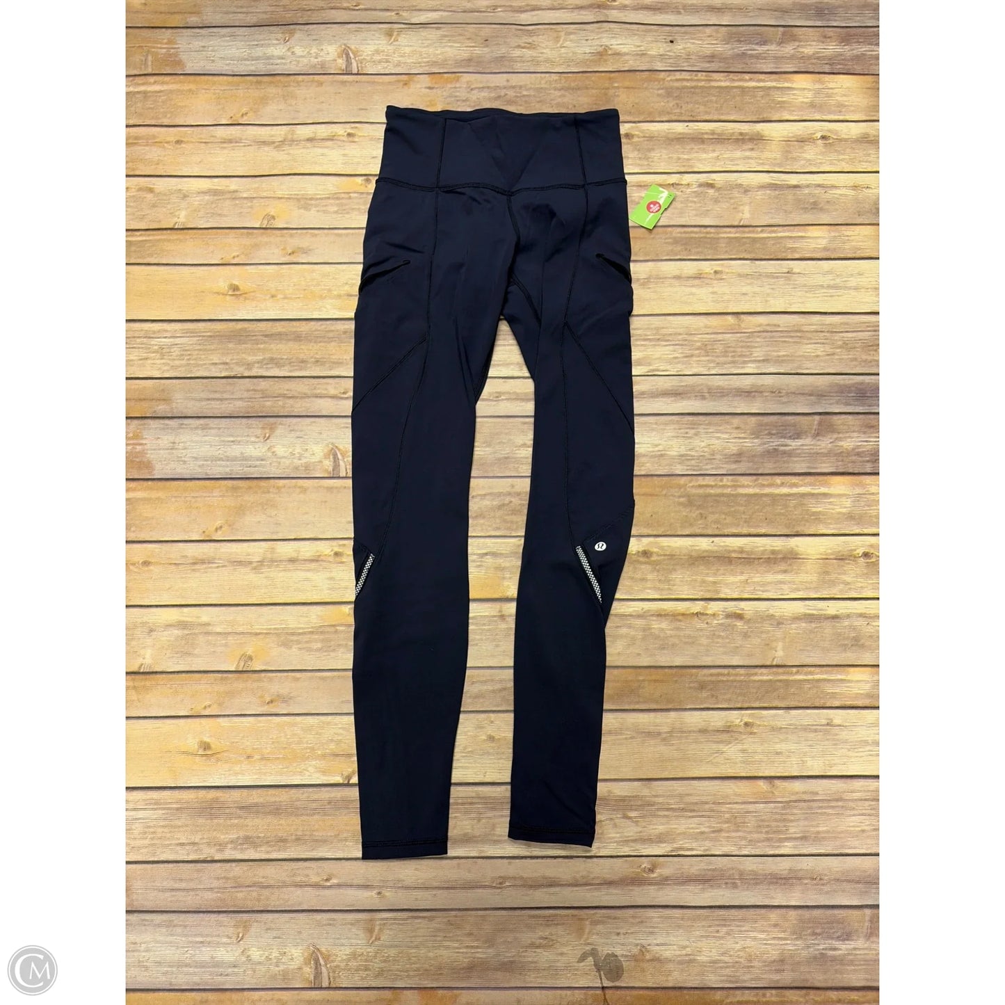 Athletic Leggings By Lululemon In Navy, Size: 4