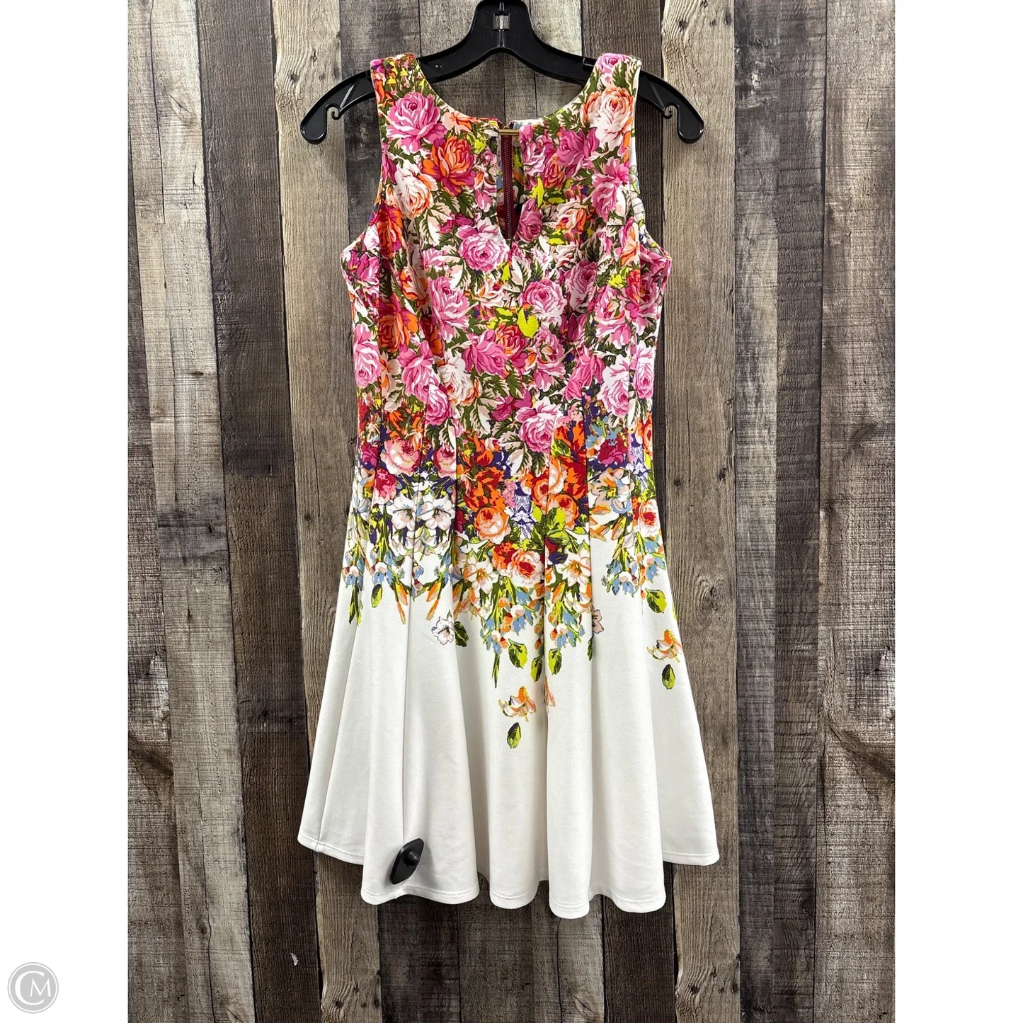 Dress Casual Short By Gabby Skye In Floral Print, Size: S