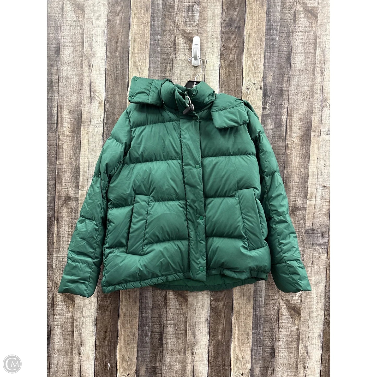 Jacket Puffer & Quilted By Lululemon In Green, Size: 8
