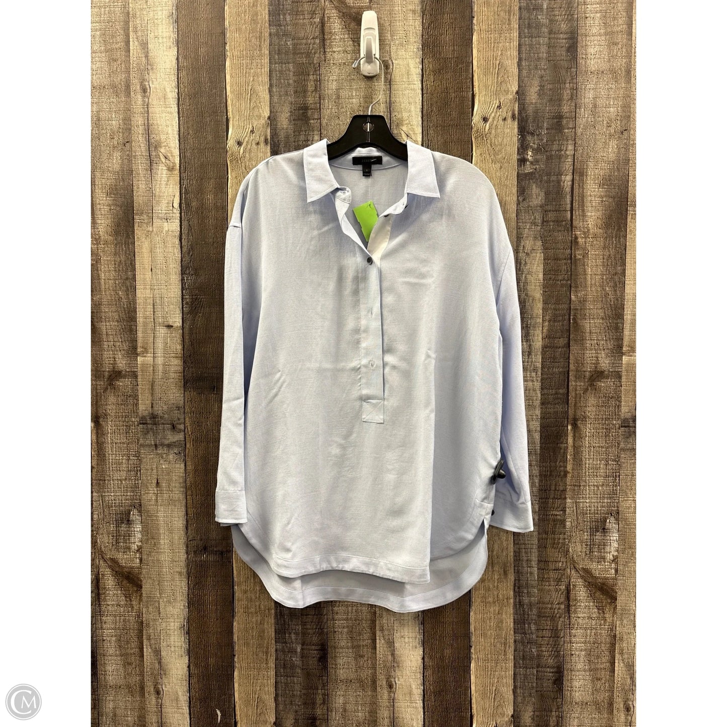 Top Long Sleeve By J. Crew In Blue, Size: S