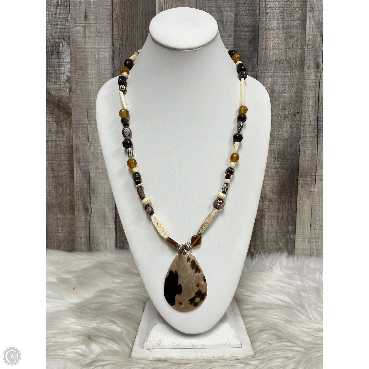 Necklace Statement By Cmf