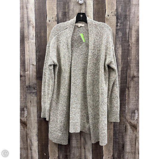Sweater Cardigan By Loft In Multi-colored, Size: M
