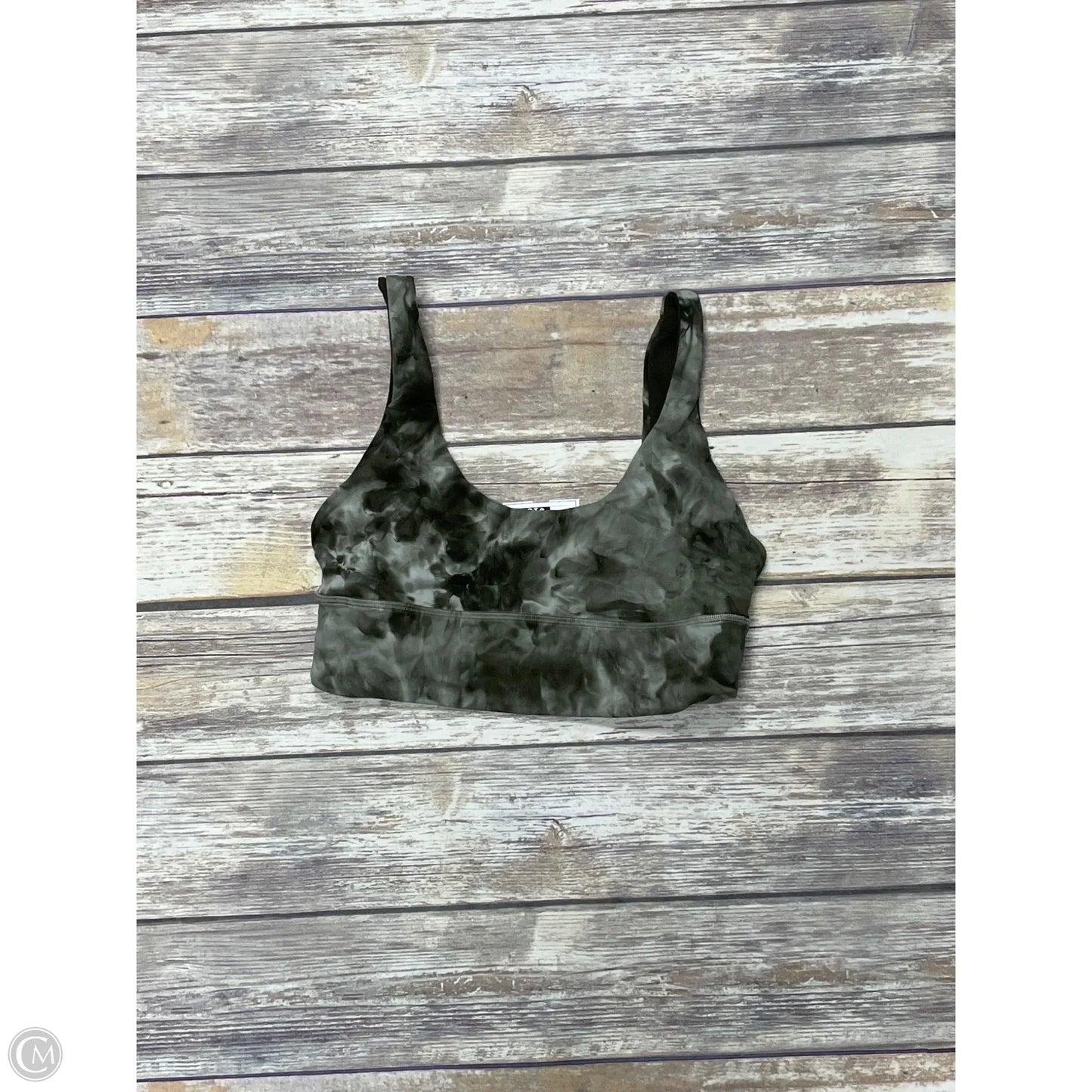 Athletic Bra By Lululemon In Camouflage Print, Size: S