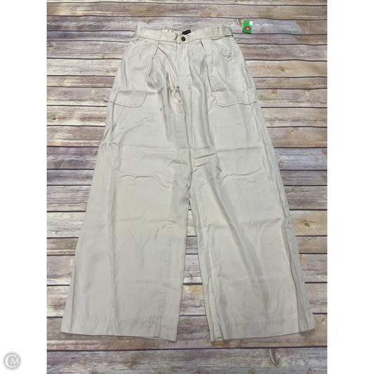 Pants Wide Leg By Banana Republic In Tan, Size: S