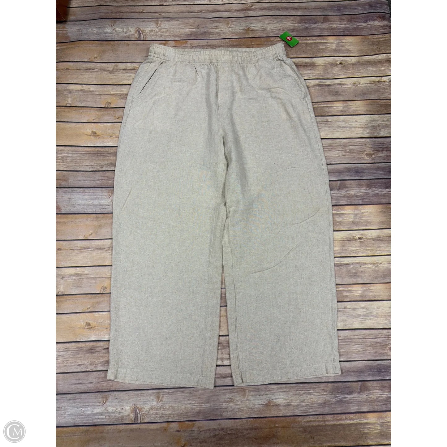Pants Linen By Old Navy In Tan, Size: L