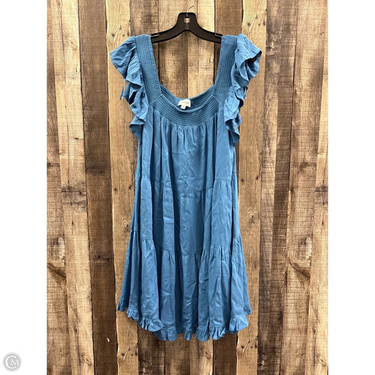 Dress Casual Short By Kaileigh In Blue, Size: L