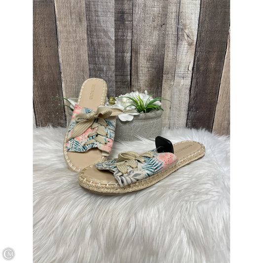 Sandals Flats By Restricted In Multi-colored, Size: 10