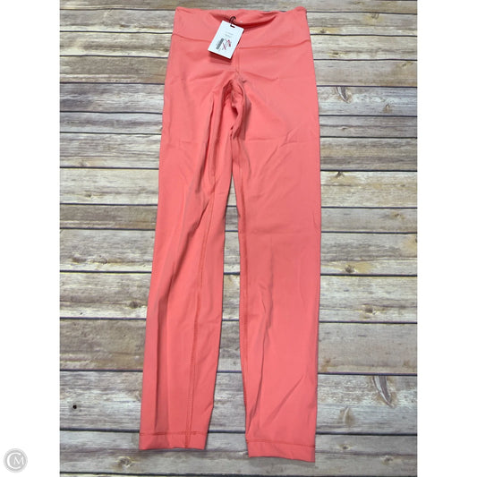 Athletic Leggings By Cmc In Peach, Size: L