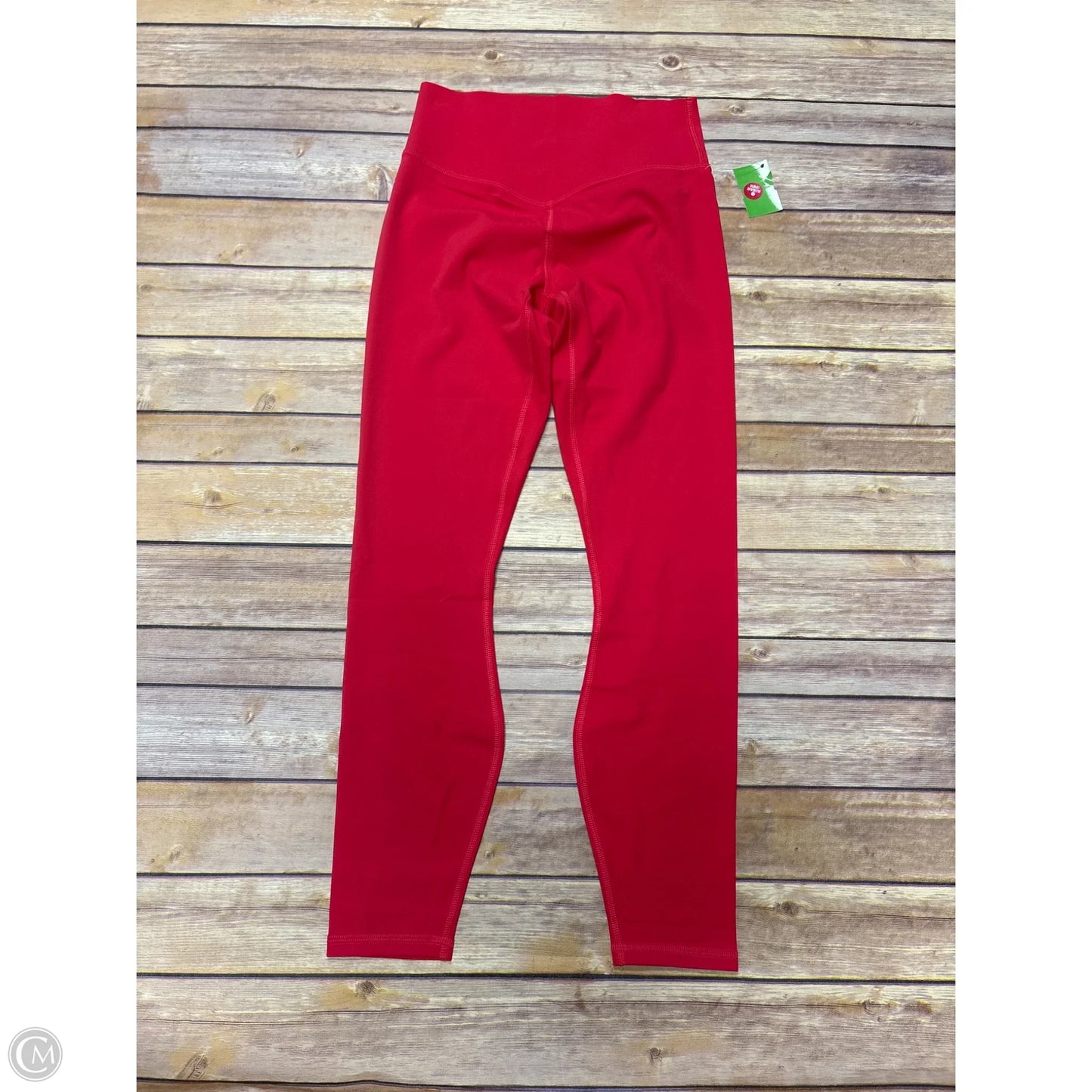 Athletic Leggings By Fabletics In Red, Size: S
