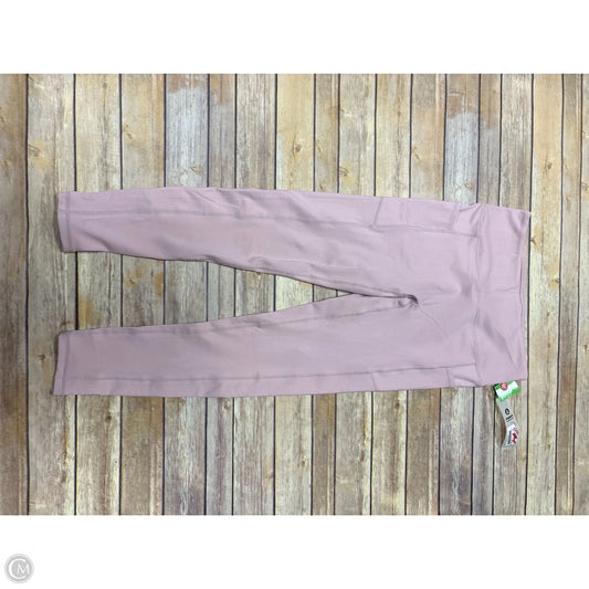 Athletic Leggings By Mono B In Pink, Size: L