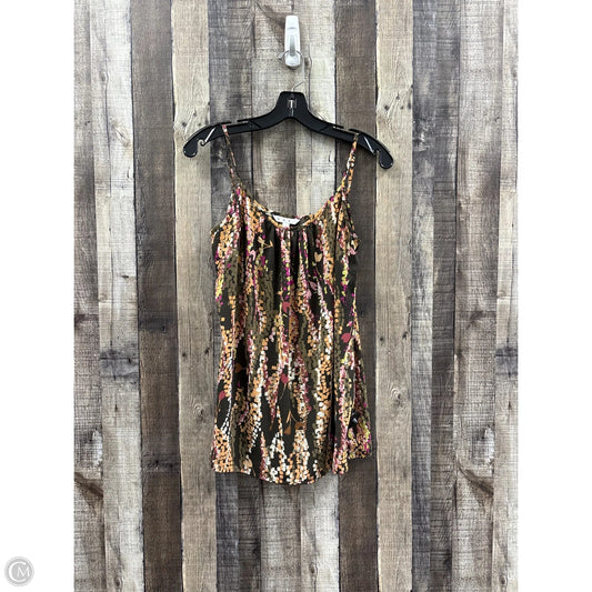 Top Sleeveless By Cabi In Multi-colored, Size: S