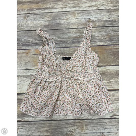 Top Sleeveless By Shein In Multi-colored, Size: S