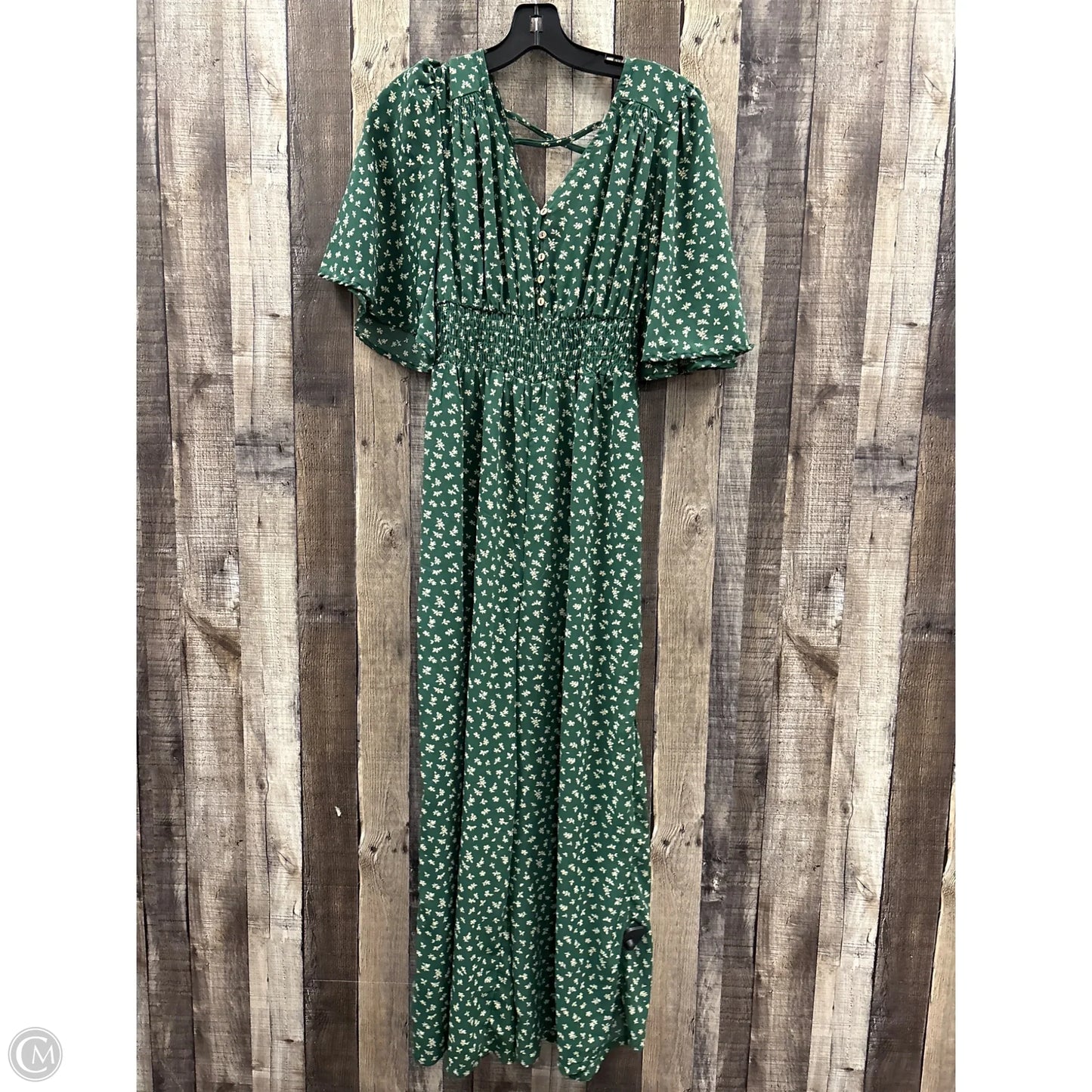 Jumpsuit By Good Luck Gem In Green, Size: M