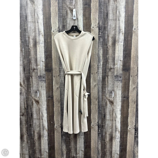 Dress Casual Midi By Spanx In Tan, Size: S