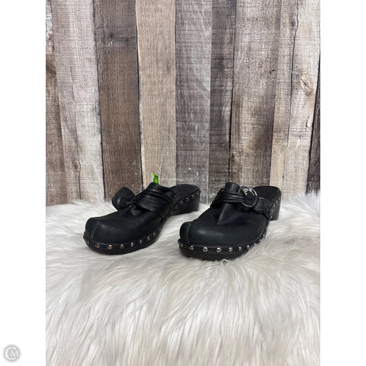 Shoes Heels Block By Ecco In Black, Size: 9