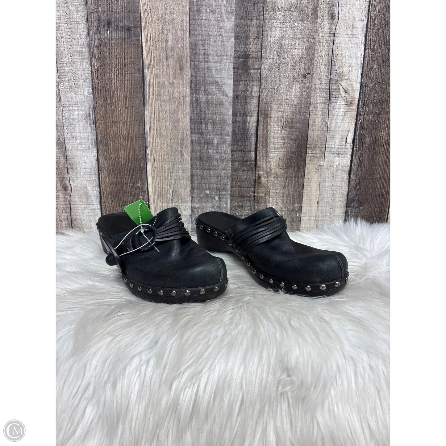 Shoes Heels Block By Ecco In Black, Size: 9