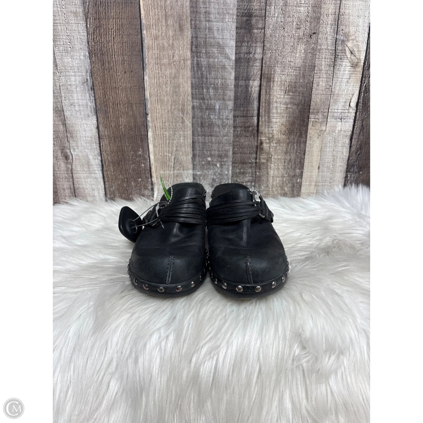 Shoes Heels Block By Ecco In Black, Size: 9