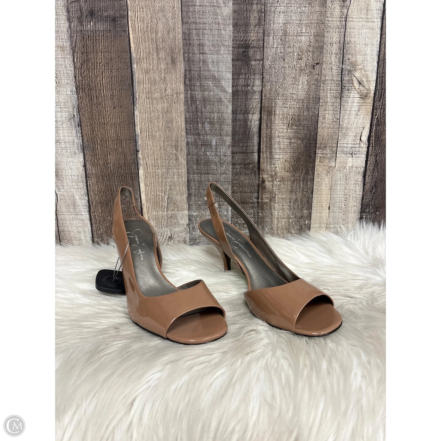 Shoes Heels Stiletto By Jessica Simpson In Tan, Size: 7.5