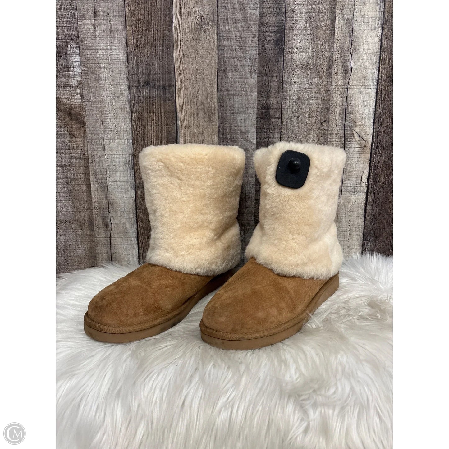 Shoes Designer By Ugg In Tan, Size: 11