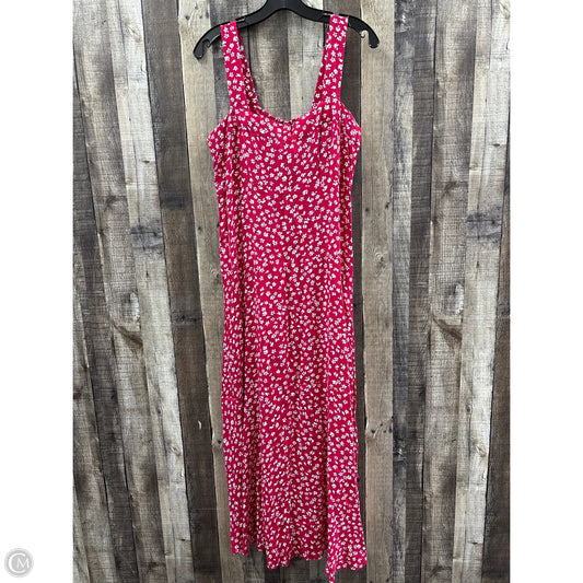 Dress Casual Maxi By Vince Camuto In Floral Print, Size: L