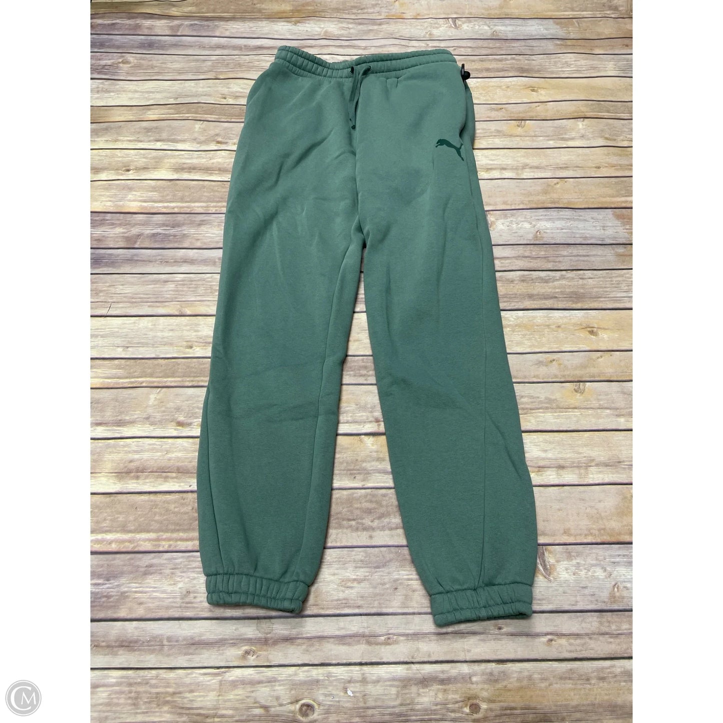 Athletic Pants By Puma In Green, Size: M