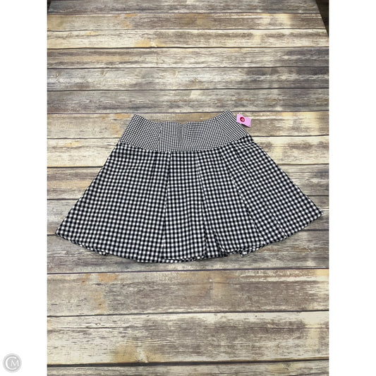 Skirt Mini & Short By Michael By Michael Kors In Black & White, Size: 6