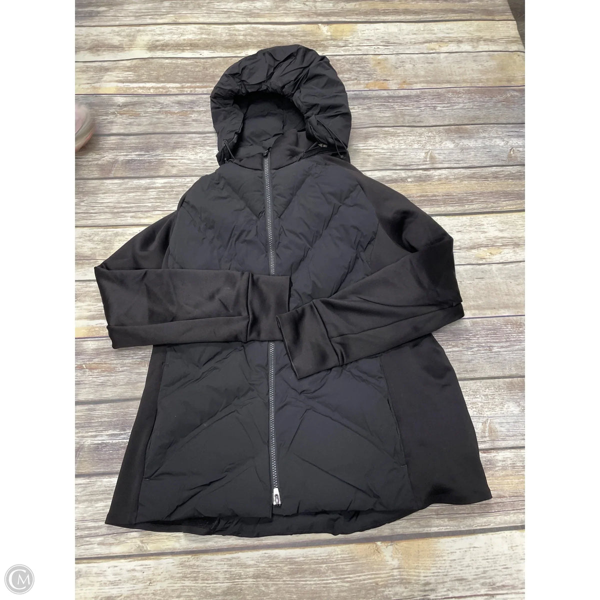 Athletic Jacket By Athleta In Black, Size: Xl