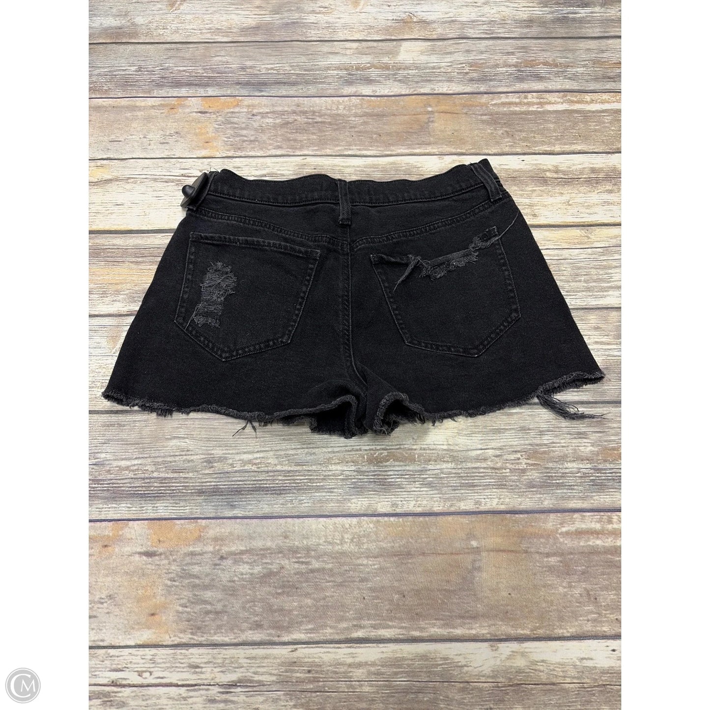Shorts By So In Black Denim, Size: 8