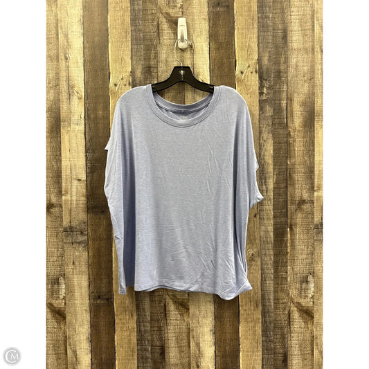 Top Short Sleeve By Cme In Blue, Size: Xxl