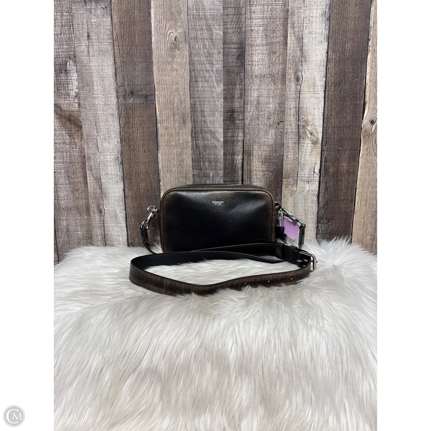 Crossbody Designer By Coach, Size: Medium