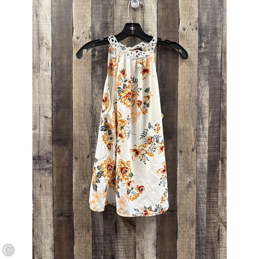 Top Sleeveless By Shein In Multi-colored, Size: L