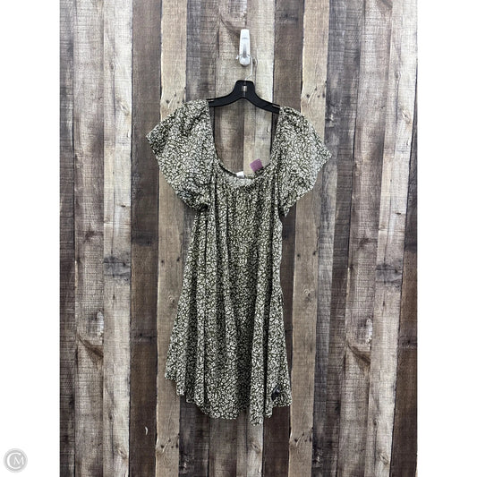 Dress Casual Midi By Old Navy In Green, Size: M
