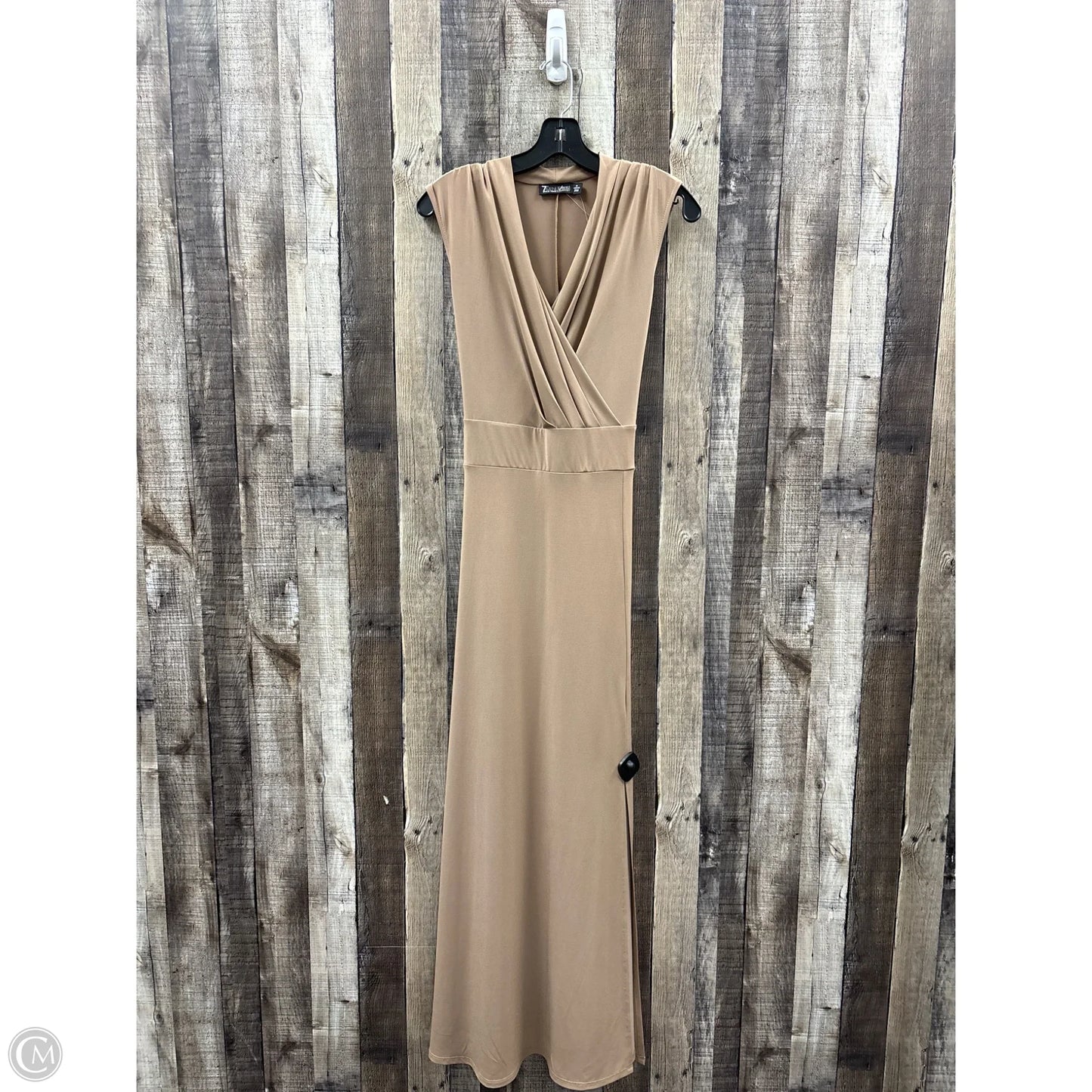 Dress Casual Maxi By New York And Co In Brown, Size: M