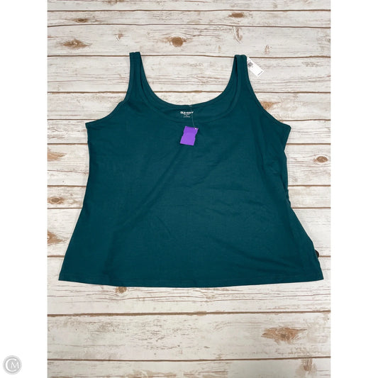 Tank Top By Old Navy In Green, Size: 2x