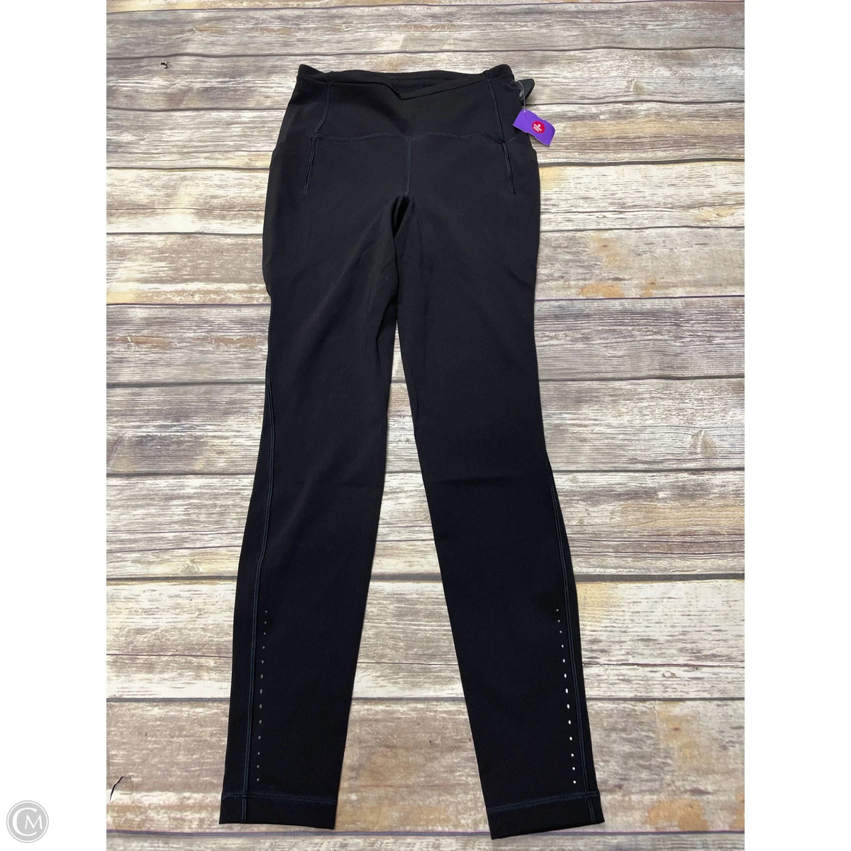 Athletic Leggings By Lululemon In Black, Size: 6