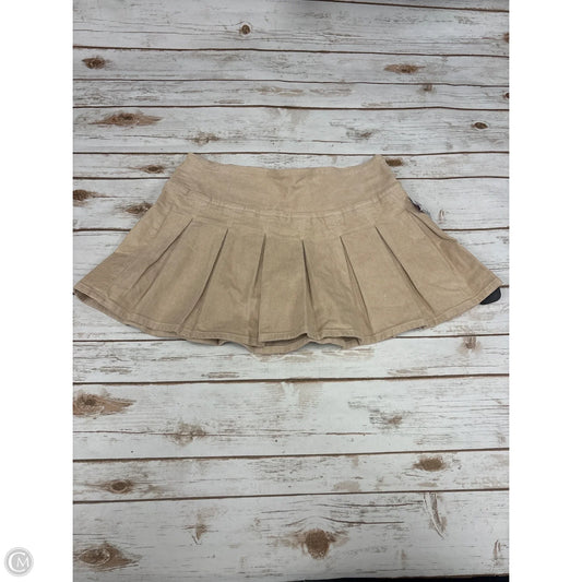 Skirt Mini & Short By American Eagle In Tan, Size: 8