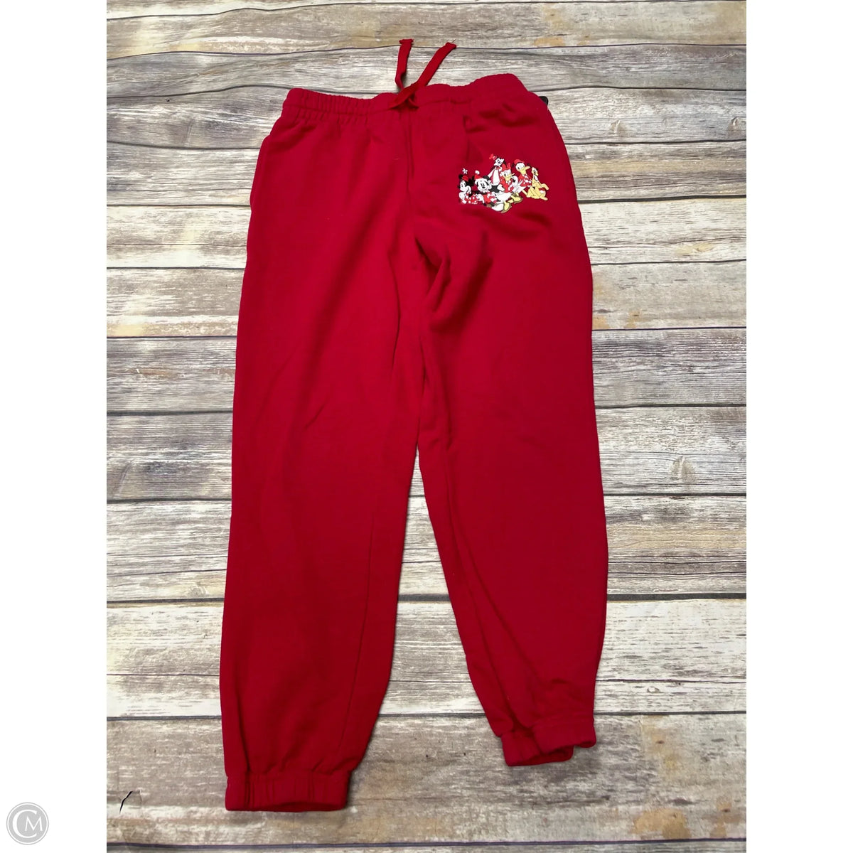 Pants Lounge By Disney In Red, Size: M