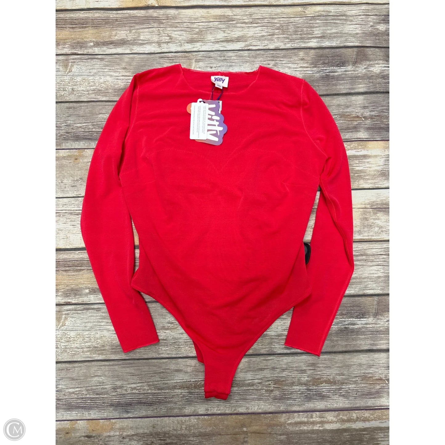 Bodysuit By Yitty In Coral, Size: Xl