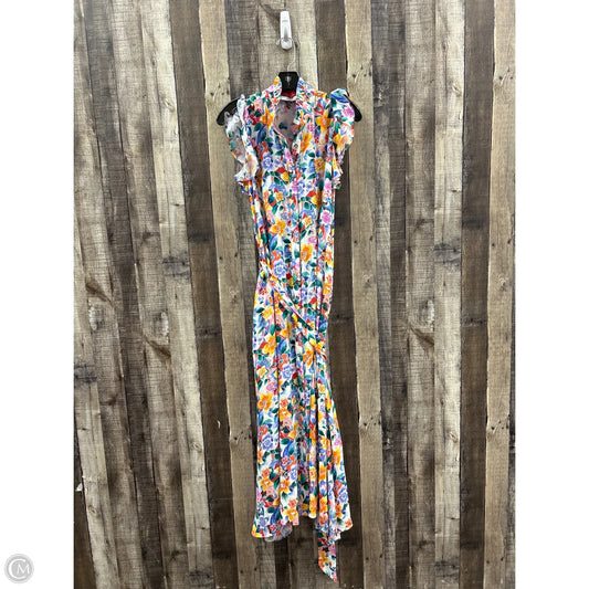 Dress Casual Maxi By Cmb In Floral Print, Size: M