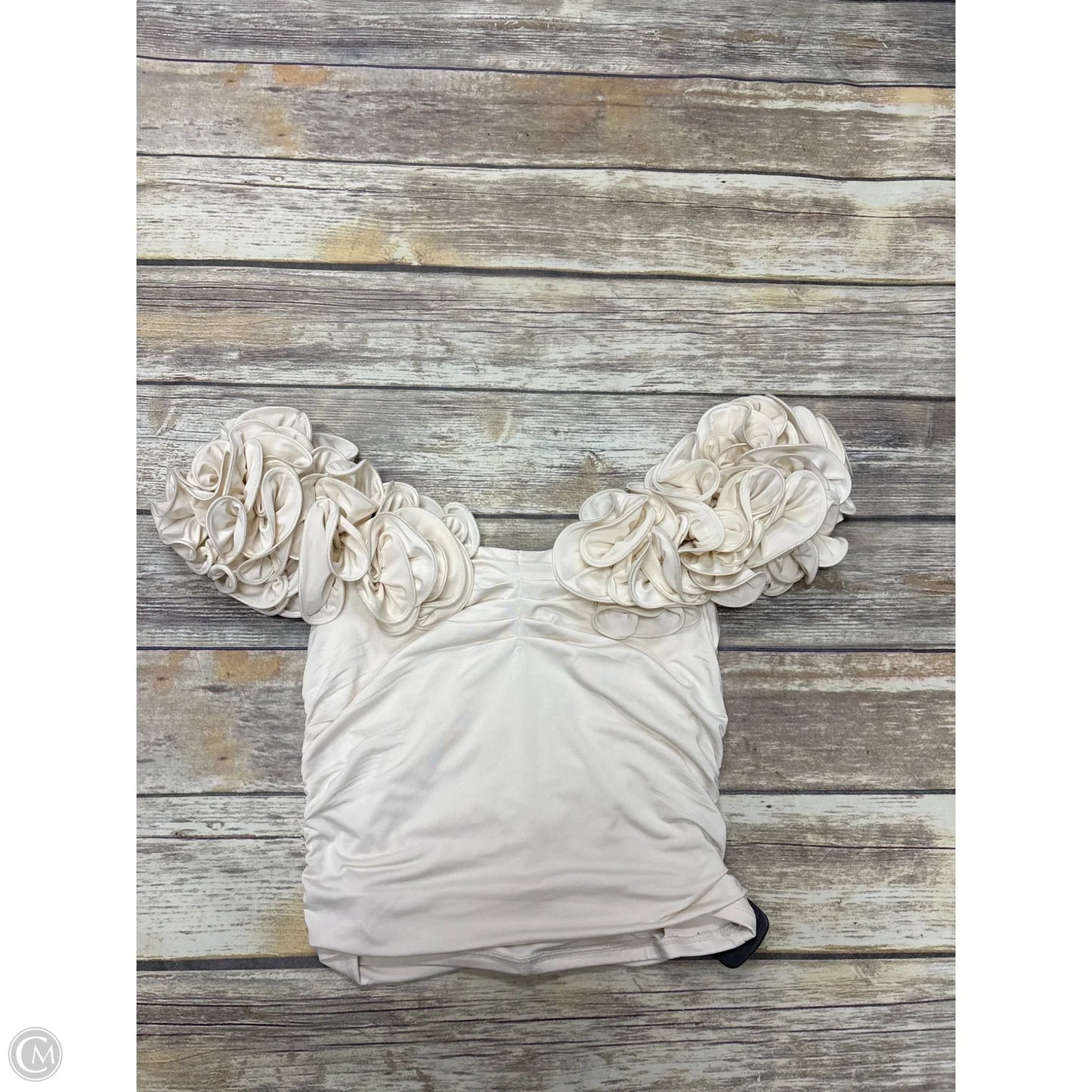 Top Sleeveless By Express In Ivory, Size: M