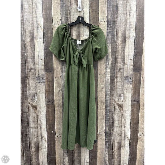 Dress Casual Midi By Siren Lily In Green, Size: S