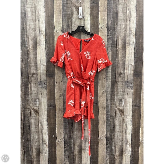 Romper By One Clothing In Red, Size: S
