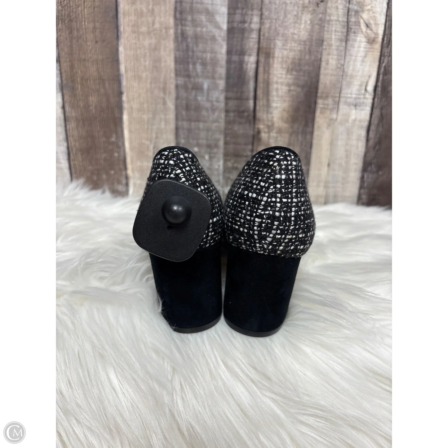 Shoes Heels Block By Corso Como In Black & White, Size: 9